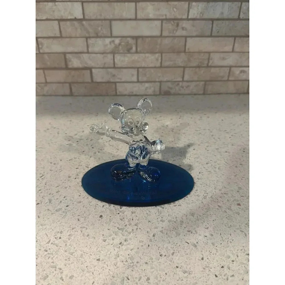 Disneyland Mickey Mouse Arribas Glass